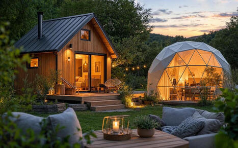 Cabane ou d&ocirc;me de 30m&sup2; : l'investissement de 35 000&euro; qui peut rapporter 10 000&euro; par an | Les evolutions de l'offre touristique | Scoop.it