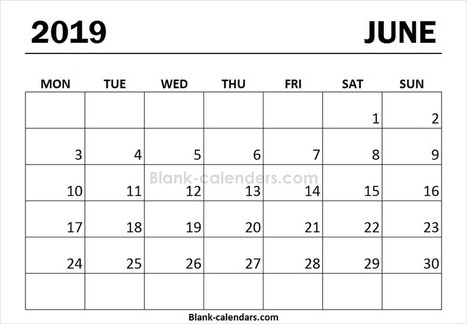 Online Editable 2019 Calendar In Blank Calendars Scoop It