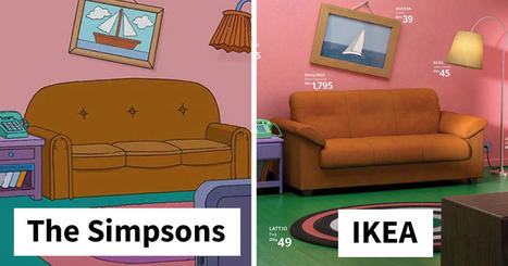 IKEA Recreates The Famous Living Rooms From The Simpsons, Friends And Stranger Things With Its Products | Human Interest | Scoop.it