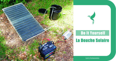 DIY : système de douche low-tech à partir du recyclage d'eau | Build Green, pour un habitat écologique | Scoop.it