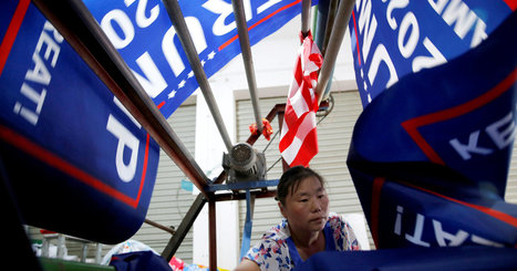Photos Show Chinese Factory Workers Making 'Trump 2020' Flags | Meilleure revue de presse de l'univers connu | Scoop.it