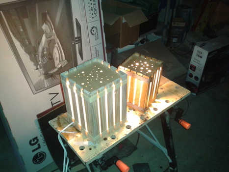 Homemade lamps with pallets | 1001 Pallets ideas ! | Scoop.it