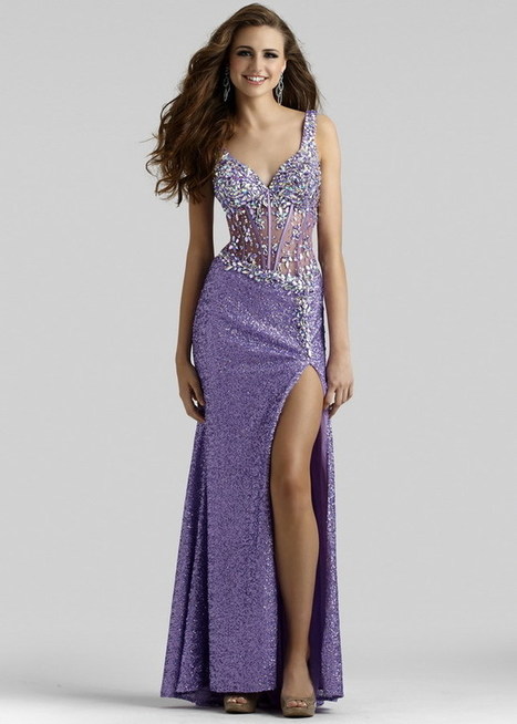 tight lavender dress