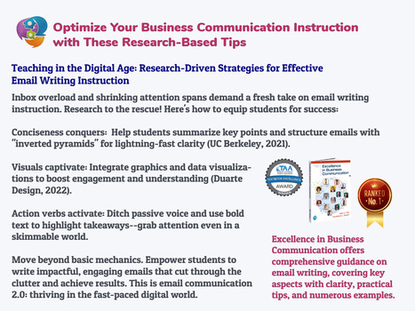 Teaching Effective Email Writing | Teaching a Modern Business Communication Course | Scoop.it