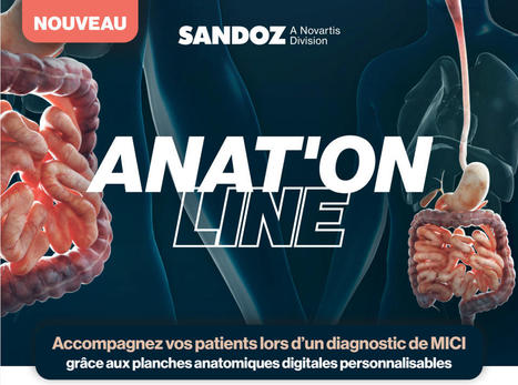 Anat'Online : plateforme pour accompagner les patients lors d'un diagnostic de MICI | Digital Pharma news | Scoop.it