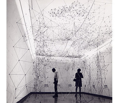 Gego: 'Reticulárea (ambientación)' | Art Installations, Sculpture, Contemporary Art | Scoop.it