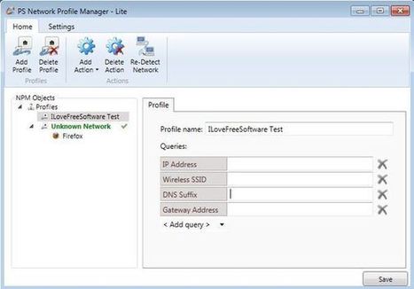 Free Network Profile Creator For Windows: Network Profile Manage | Time to Learn | Scoop.it