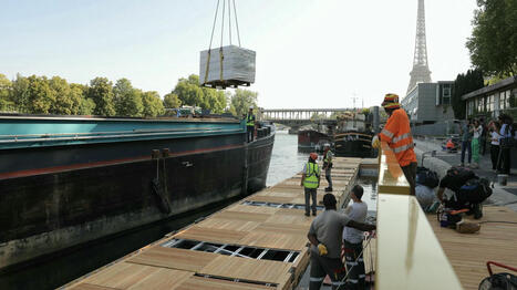 VIDÉO. Baignade dans la Seine : on a visité le site en construction près de la tour Eiffel | Planète DDurable | Scoop.it