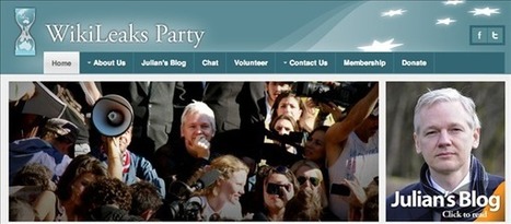 Julian Assange lance le parti politique « wikileaks Party » | Libertés Numériques | Scoop.it