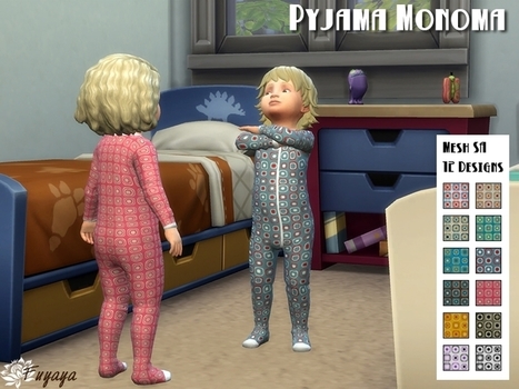 12 gigoteuses pour les bambins Sims 4 << Fuyaya sur Sims Artists | Les Sims | Scoop.it