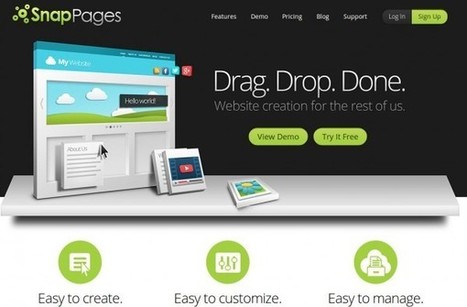 Nuevo SnapPages, para crear sitios web sin saber programar | TIC & Educación | Scoop.it