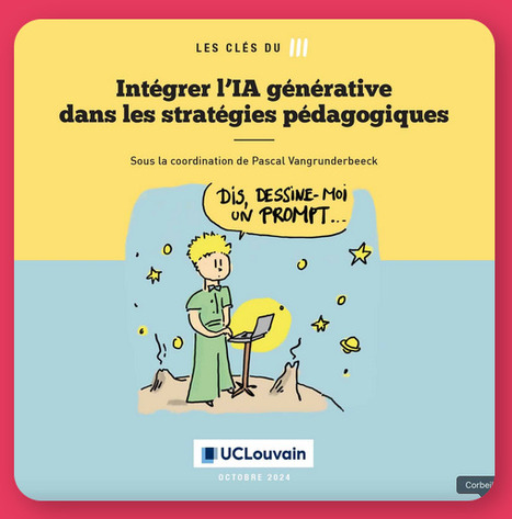Intégrer l’IA générative dans les stratégies pédagogiques [rapport] | L' IA en formation | Scoop.it