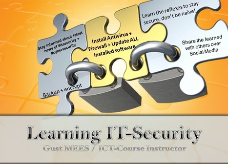 WE Are Living In A World Of Connected Technology/Cyber-Security Knowledge Is A Must! | 21st Century Learning and Teaching | Scoop.it