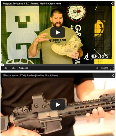 New Videos from MERLIN'S AIRSOFT NEWS - On the YouTube Channel! | Thumpy's 3D House of Airsoft™ @ Scoop.it | Scoop.it
