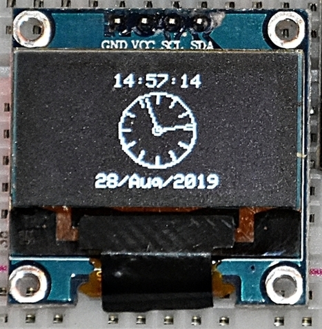 First Steps with the Arduino-UNO and NANO | Maker, MakerED, MakerSpaces, Coding | Analog-Digital Clock using Arduino NANO + RTC DS3231 + 0.96 inch 128X64 I2C OLED  | 21st Century Learning and Teaching | Scoop.it