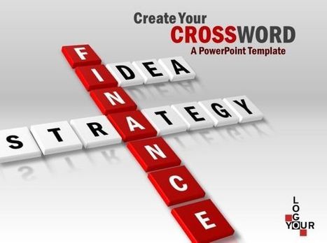 Awesome 3D Crossword PowerPoint Template | PowerPoint and Presentations | Scoop.it