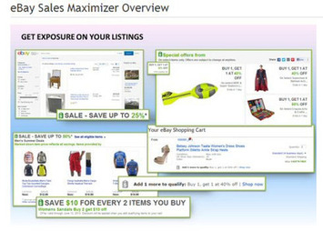 eBay Retests Sales Maximizer to Empower Seller Promotions | Consumption Junction | Scoop.it