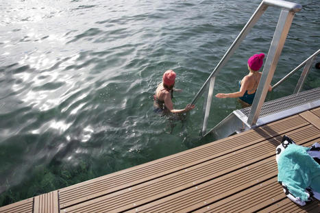 Le Léman toute l’année: Les bains d’hiver débarquent à Lausanne | (Macro)Tendances Tourisme & Travel | Scoop.it