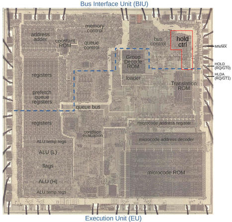 A close look at the 8086 processor's bus hold circuitry | Raspberry Pi | Scoop.it