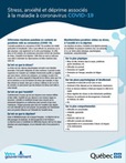 Stress, anxiété et déprime associés à la maladie à coronavirus COVID-19 - Publications du ministère de la Santé et des Services sociaux | Veille Coronavirus - Covid-19 | Scoop.it