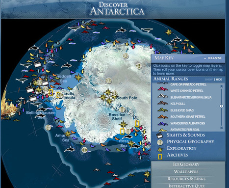 Antarctica Interactive Map, Discover Antarctica - National Geographic Magazine | Antarctica | Scoop.it