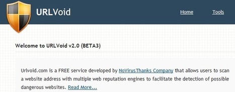 Scan Websites for Exploits, Malware and other Malicious Threats | ICT Security Tools | Scoop.it