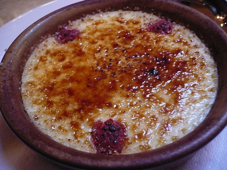 Recette de crème brûlée au chocolat blanc et framboises - sans gluten | Tout pour la maison, cuisine, décoration, bricolage, loisirs | Scoop.it