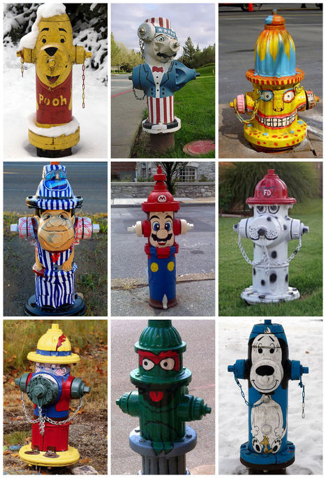 25 funny Fire Hydrants | 1001 Creative ideas ! | Scoop.it