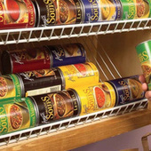 Pimp Your Kitchen Cabinet with a Closet Rack | Vintage Living Today For A Future Tomorrow | Scoop.it
