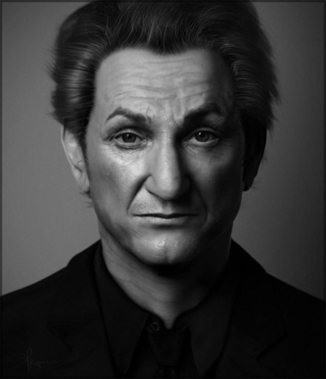 Digital Art  /  Sean Penn by Arda Koyuncu | My Photo | Scoop.it