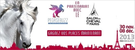 [Jeu Concours] Gagnez vos places pour le Salon du Cheval 2013 | Salon du Cheval | Scoop.it