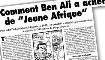 Ben Ali a-t-il vraiment acheté les faveurs de « Jeune Afrique » ? | Actualités Afrique | Scoop.it