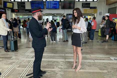 Cette application qui traduit en direct la langue des signes auprès des agents SNCF | Metaglossia: The Translation World | Scoop.it