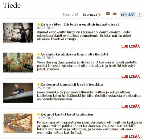 Tiede | 1Uutiset - Lukemisen tähden | Scoop.it