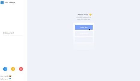 Infinite Tabs Manager : une extension Chrome pour classer ses onglets | UseNum - Ressources pédagogiques | Scoop.it