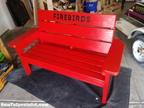 2x4 Outdoor Bench From Wood Diy Project How