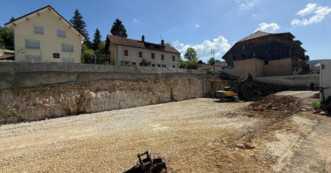 Haut-Doubs. Un immeuble r&eacute;sidentiel avec des cellules commerciales en construction &agrave; Jougne | Revue de presse | L'habitat & son environnement dans le Doubs : Architecture. Urbanisme. Environnement. Paysage. Logement | Scoop.it