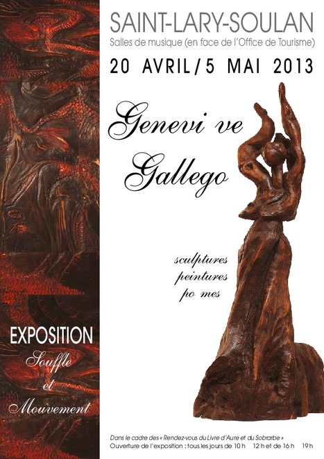 Exposition "Soufle et Mouvement" à Saint-Lary du 20 avril au 5 mai | Vallées d'Aure & Louron - Pyrénées | Scoop.it