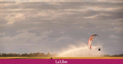 Le parapentiste Tom de Dorlodot explore les champs de tulipes hollandais dans une vidéo hors du temps | No limite | Scoop.it
