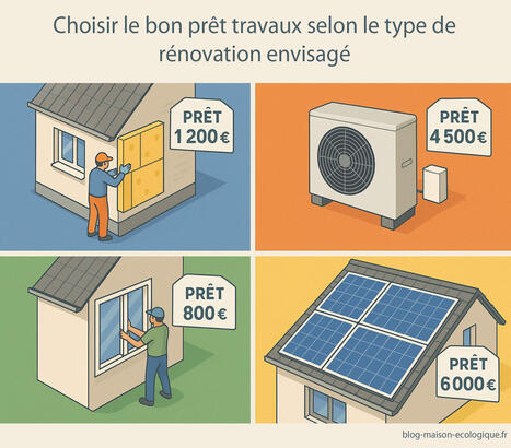 Choisir le bon pr&ecirc;t travaux selon le type de r&eacute;novation envisag&eacute; | Habitat - Logement | Scoop.it