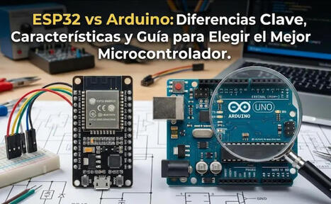 ESP32 vs Arduino: Diferencias Clave, Características y Guía para Elegir el Mejor Microcontrolador  | tecno4 | Scoop.it