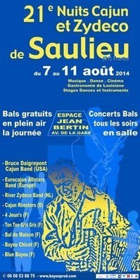 21e Nuits Cajun et Zydeco de Saulieu (21) | Veille Éducative - L'actualité de l'éducation en continu | Scoop.it