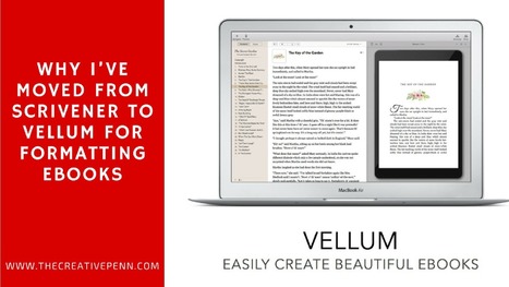 Why I’ve Moved From Scrivener To Vellum For Formatting Ebooks | J'écris mon premier roman | Scoop.it