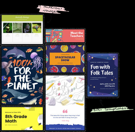 Free Graphic Design Tool for Schools - Educators and Students can sign up for Free CANVA accounts including premium features (via @Holly Clark) | Education 2.0 & 3.0 | Scoop.it