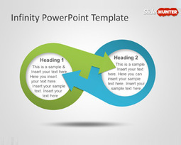 Free Infinity Diagram PowerPoint Template | Diagrams | Scoop.it