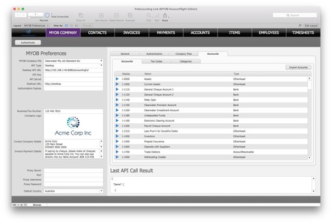 fmAccounting Link (MYOB AccountRight Edition) | FileMaker | Learning Claris FileMaker | Scoop.it