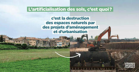 Artificialisation des sols et objectif « Zéro Artificialisation Nette » | ZAN - Zéro artificialisation nette | Scoop.it