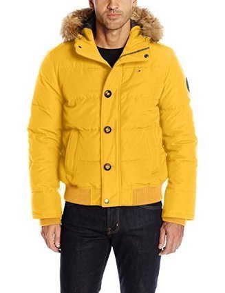tommy hilfiger detachable trim arctic parka