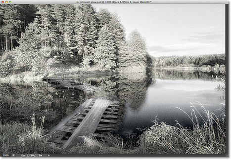 Non-Destructive Infrared Glow Photo Effect In Photoshop - Photoshop Roadmap | Photoshop Photo Effects Journal | Scoop.it