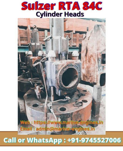 Sulzer RTA84C Cylinder Heads in 2021 | Cylinder head, Cylinder, Engine pistons | Business & Market Trends | Scoop.it